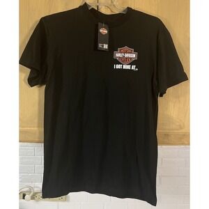 Harley Davidson "I Got Mine" Black T-Shirt Marietta-Atlanta GA Size M SS NWT